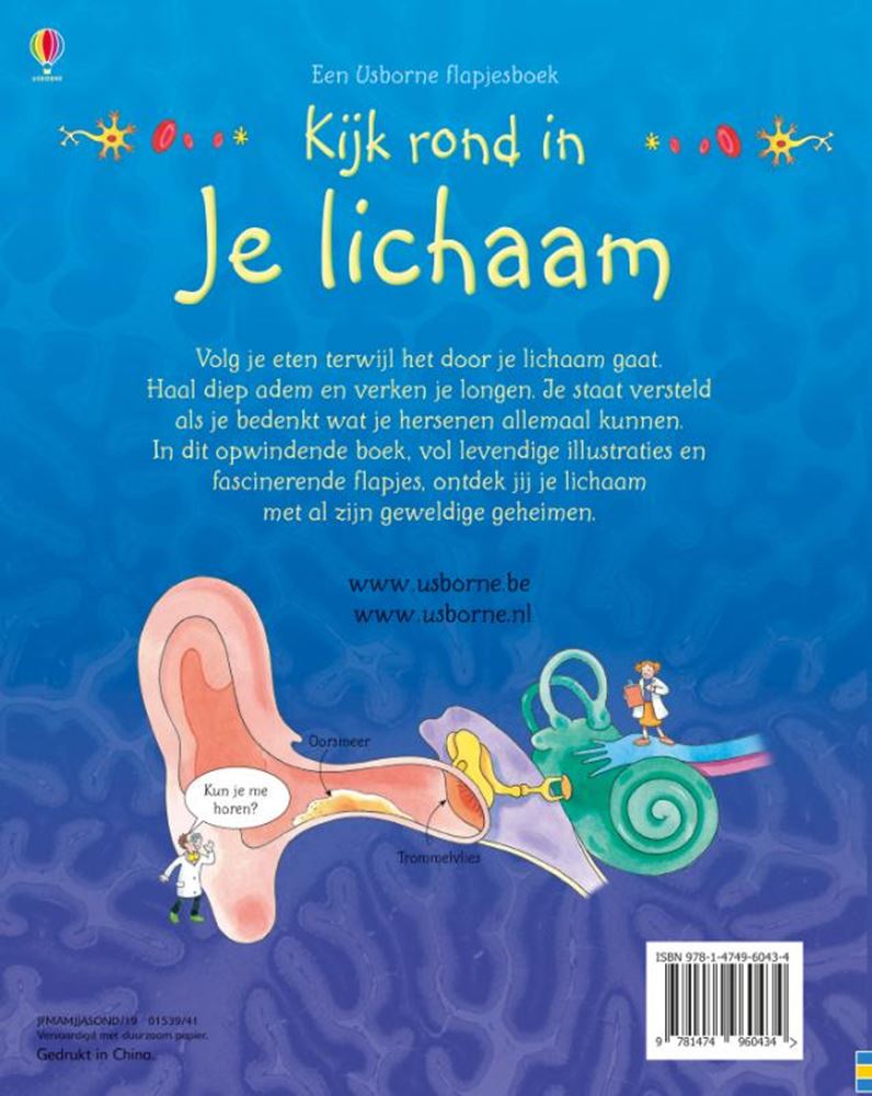 Afbeelding laden in galerijviewer, Wpg uitgevers kijk rond in je lichaam. 6+