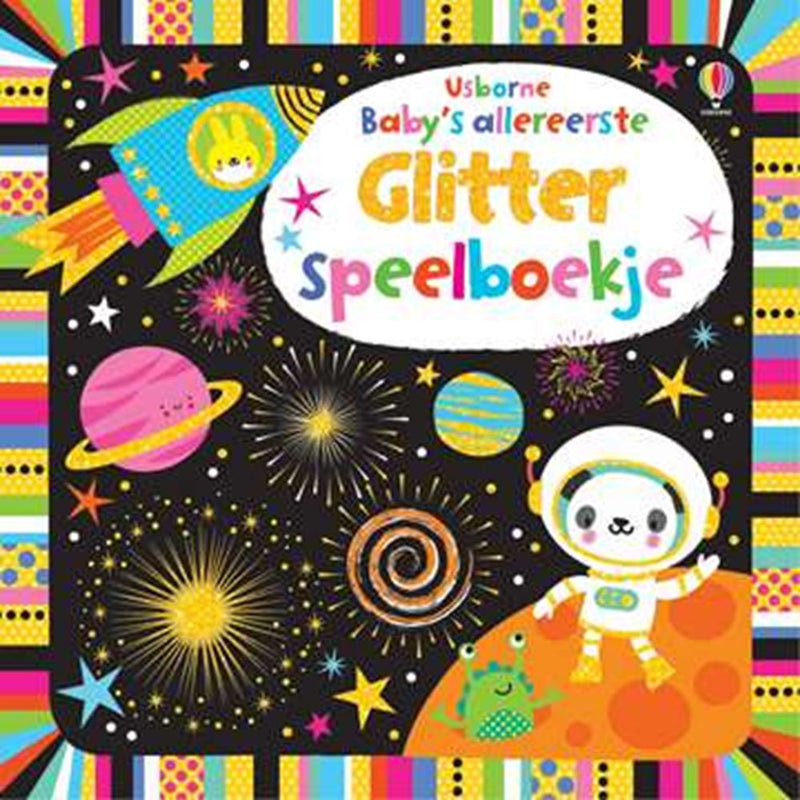 Afbeelding laden in galerijviewer, Baby'sallereerste glitterspeelboekje