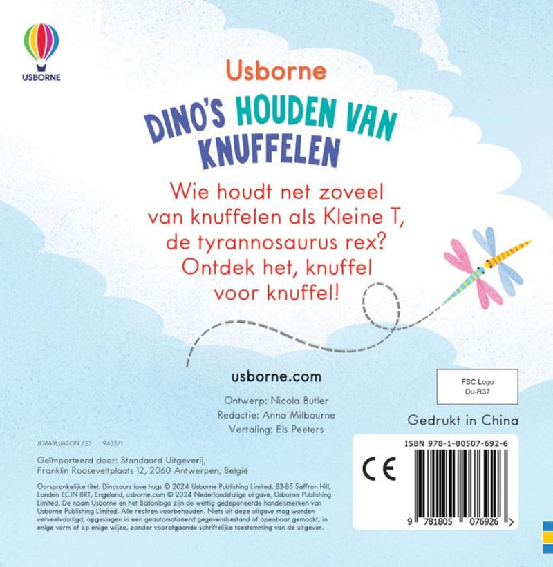 Afbeelding laden in galerijviewer, Dino's houden van knuffelen 1+