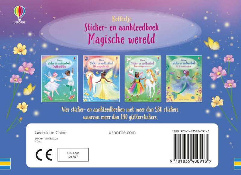 Afbeelding laden in galerijviewer, Magische wereld. stickerboek. 5+