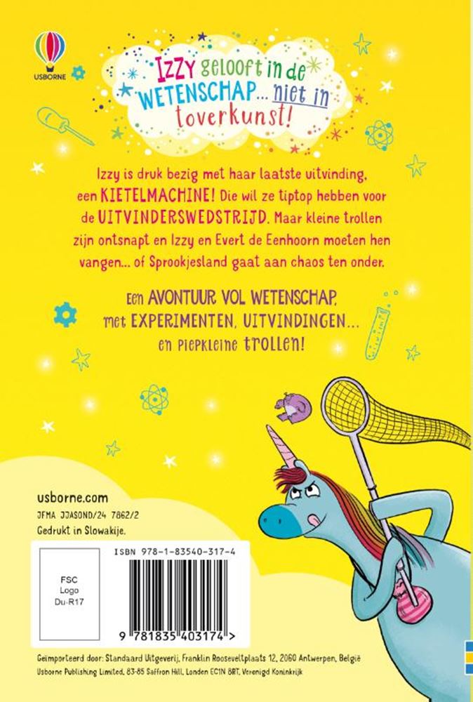Afbeelding laden in galerijviewer, Izzy de uitvinder en de piepkleine troll