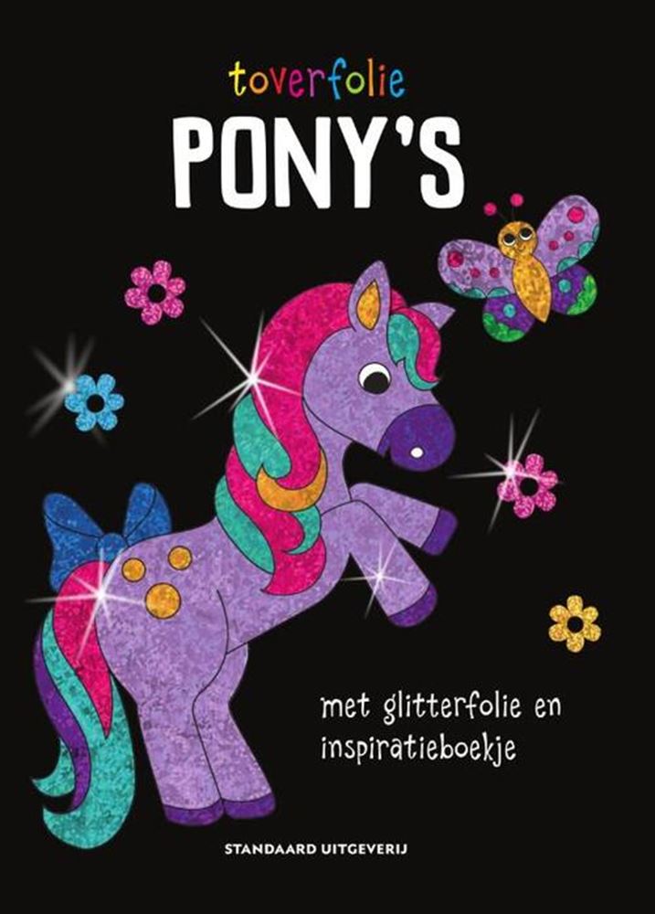 Afbeelding laden in galerijviewer, Toverfolie; pony's. 6+