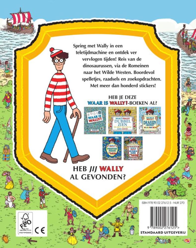 Afbeelding laden in galerijviewer, Waar is wally? de geschiedenis in een sp