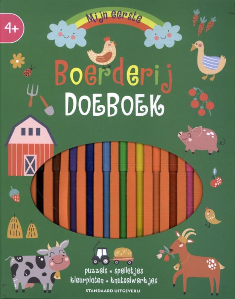 Afbeelding laden in galerijviewer, Wins holland mijn eerste boerderij doeboek 4+