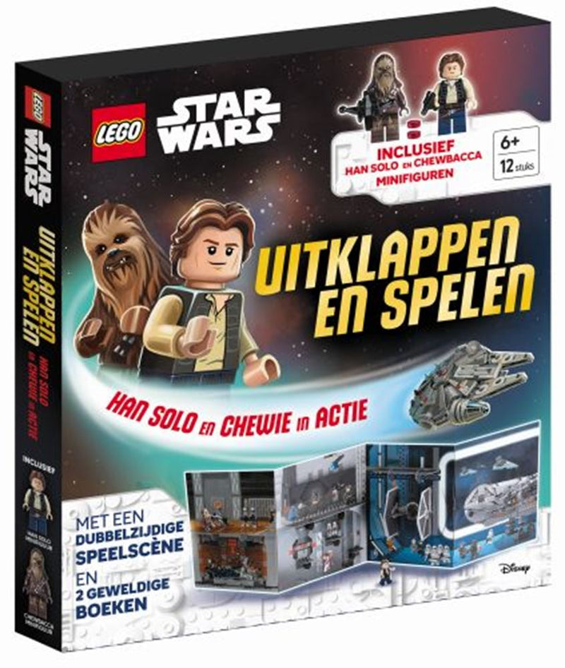 Afbeelding laden in galerijviewer, Uitklappen en spelen: han solo en chewie