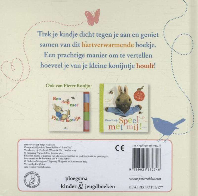 Afbeelding laden in galerijviewer, Pieter konijn: de liefste ben jij. 1+