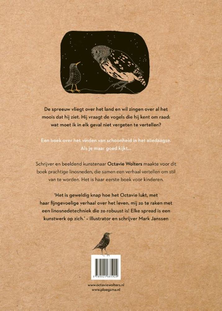 Afbeelding laden in galerijviewer, Het lied van de spreeuw. 5+ zilveren pen