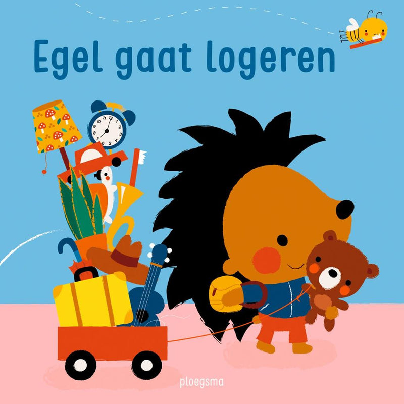 Afbeelding laden in galerijviewer, Egel gaat logeren. kartonboek. 2+