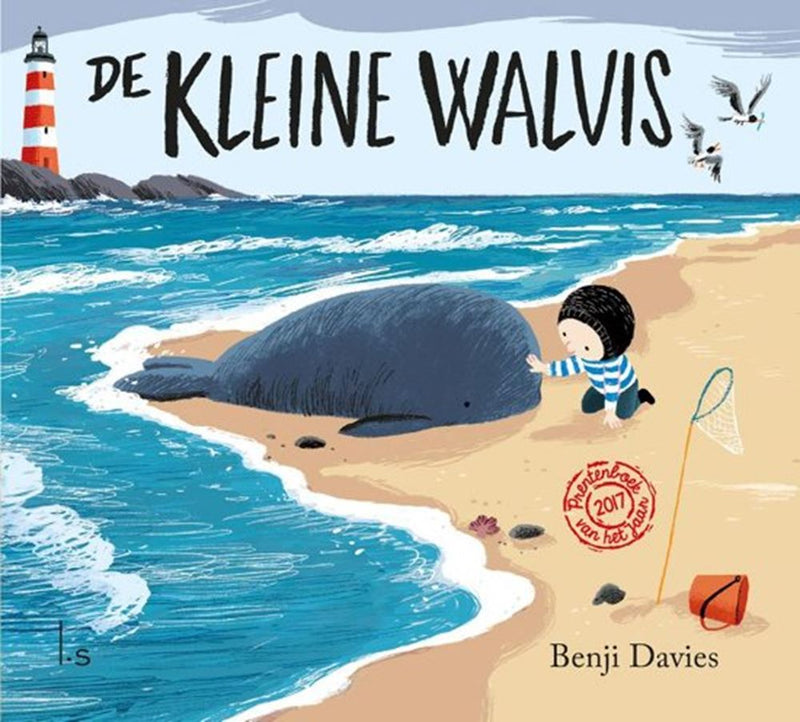 Afbeelding laden in galerijviewer, De kleine walvis (karton). 3+