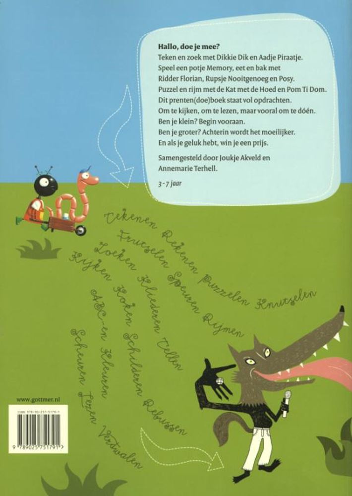 Afbeelding laden in galerijviewer, Het gottmer prentendoeboek. 3+