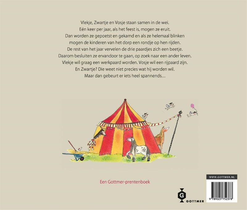 Afbeelding laden in galerijviewer, Drie dappere paardjes. 4+