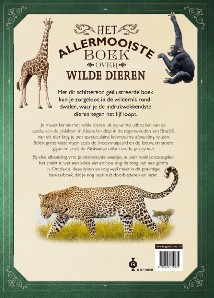 Afbeelding laden in galerijviewer, Het allermooiste boek over wilde dieren.
