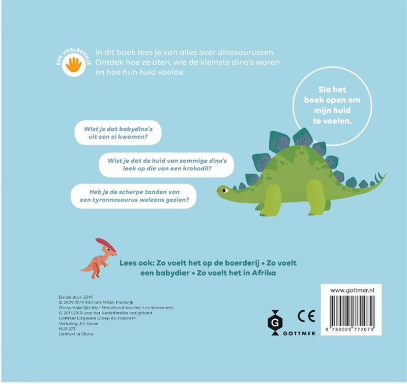 Afbeelding laden in galerijviewer, Zo voelt een dinosaurus. 2+