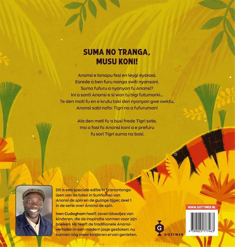 Afbeelding laden in galerijviewer, Anansi nanga a gridi tigri. 4+