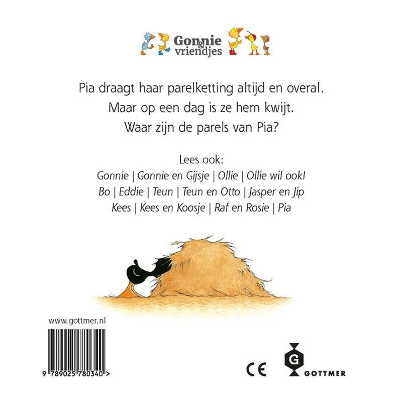 Afbeelding laden in galerijviewer, Gonnie: de parels van pia. kartonboek.