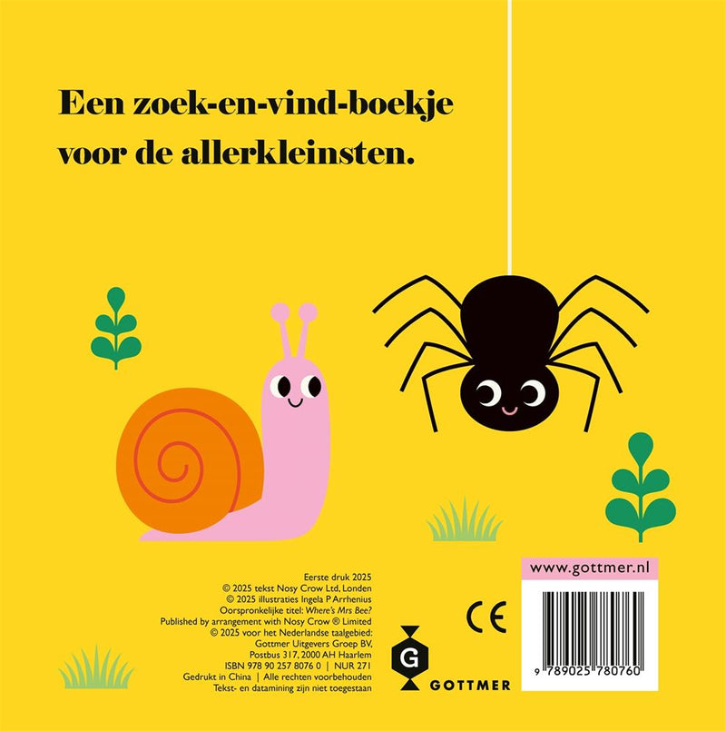 Afbeelding laden in galerijviewer, Flapjesboek: bij, waar ben je? 2+