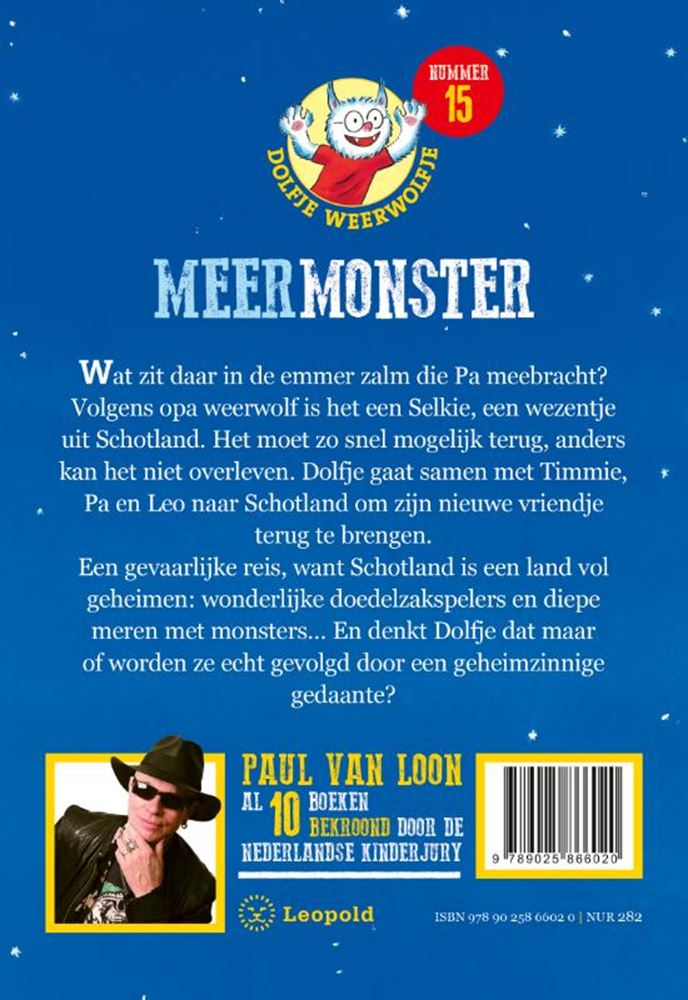 Afbeelding laden in galerijviewer, Dolfje weerw 15: meermonster. (2014). 7+