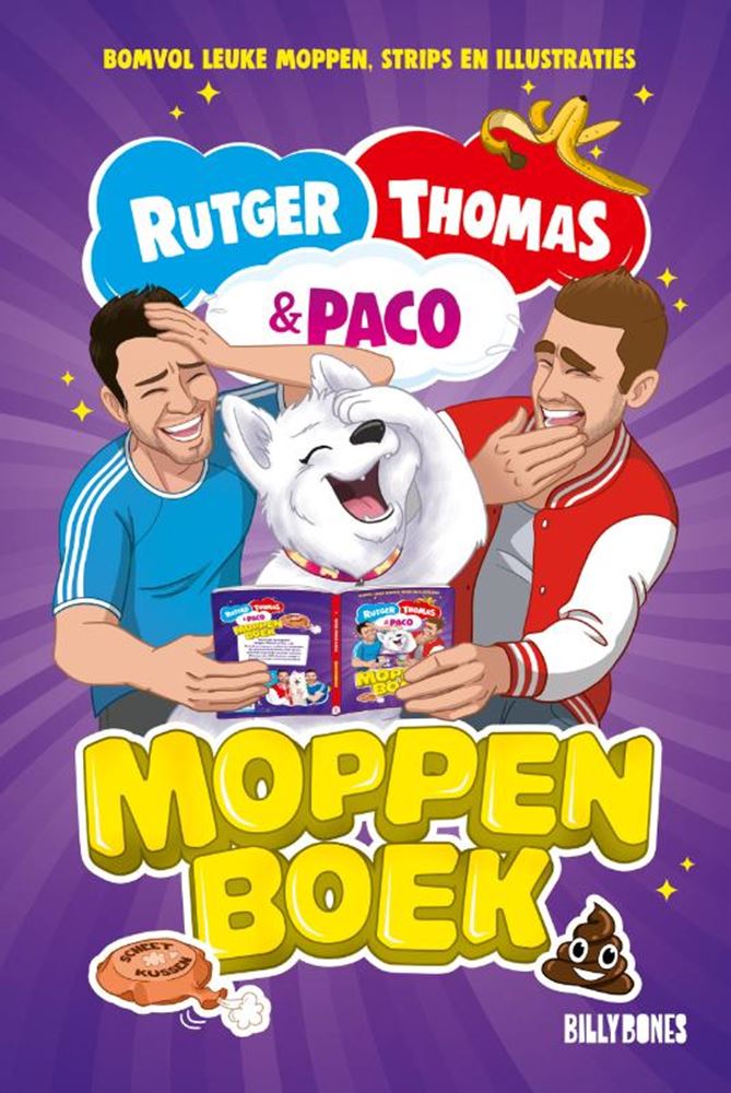 Afbeelding laden in galerijviewer, Het moppenboek van rutger, thomas en pac