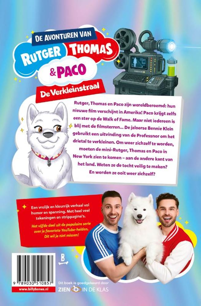 Afbeelding laden in galerijviewer, Rutger, thomas en paco 5: de verkleinstr