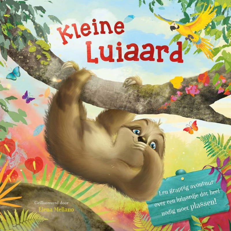Afbeelding laden in galerijviewer, Rebo publishers verhalenboek: kleine luiaard. 2+