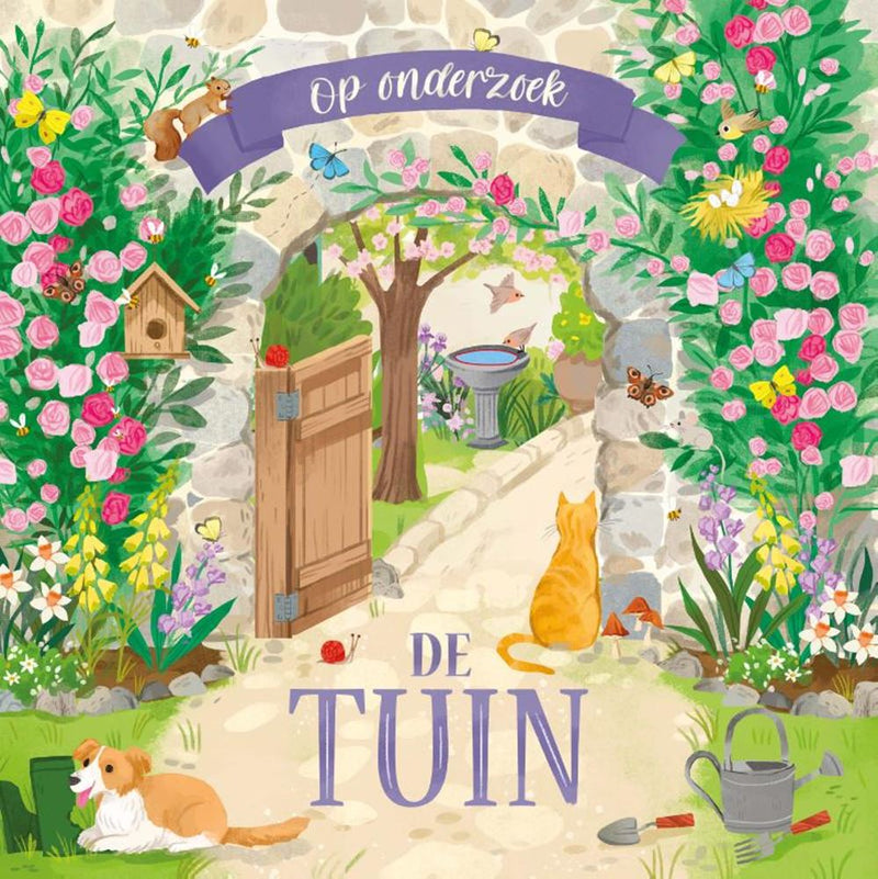 Afbeelding laden in galerijviewer, Rebo publishers de tuin - op onderzoek flapjesboek