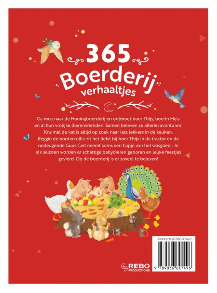 Afbeelding laden in galerijviewer, Rebo publishers 365 boerderijverhaaltjes. 2+