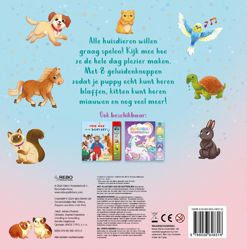 Afbeelding laden in galerijviewer, Rebo publishers kittens, puppy's en andere schattige hui