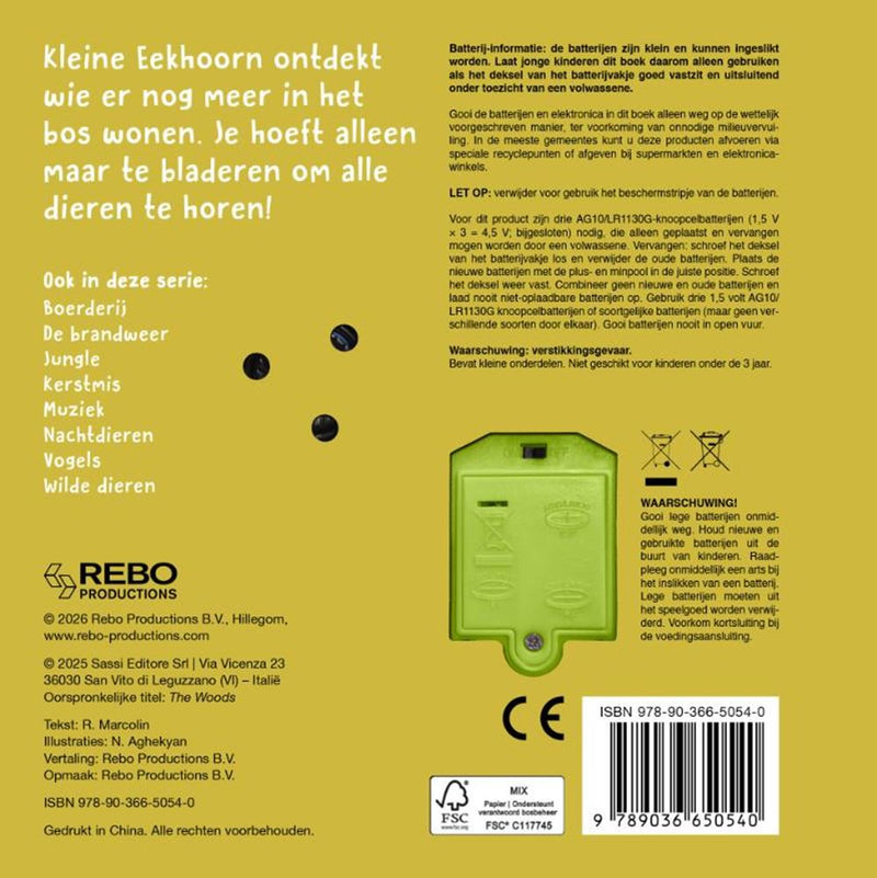 Afbeelding laden in galerijviewer, Het bos - wat hoor ik daar? 0+