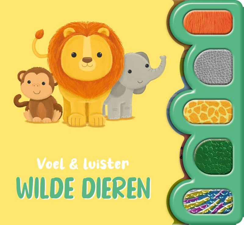Afbeelding laden in galerijviewer, Wilde dieren - voel luister 0+