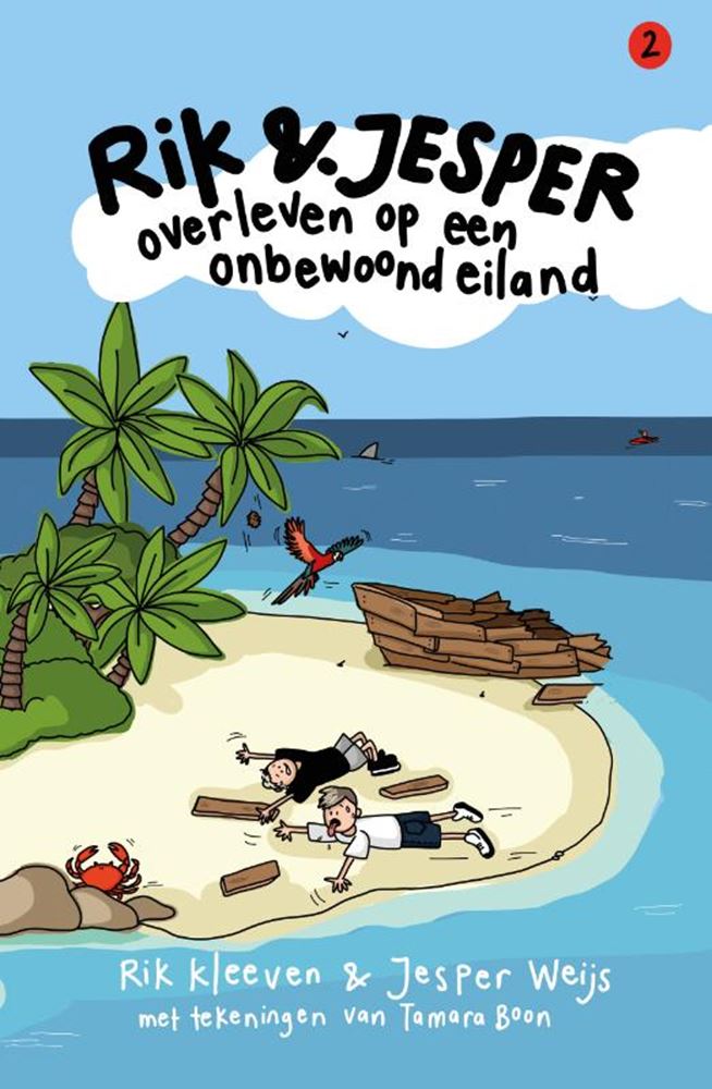 Afbeelding laden in galerijviewer, Rik en jesper overleven op een onbewoond