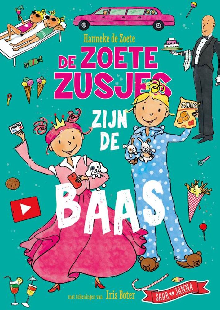 Afbeelding laden in galerijviewer, Centraal boekhuis de zoete zusjes zijn de baas 4+