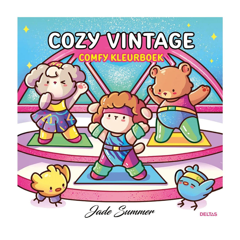 Afbeelding laden in galerijviewer, Deltas cozy vintage - comfy kleurboek