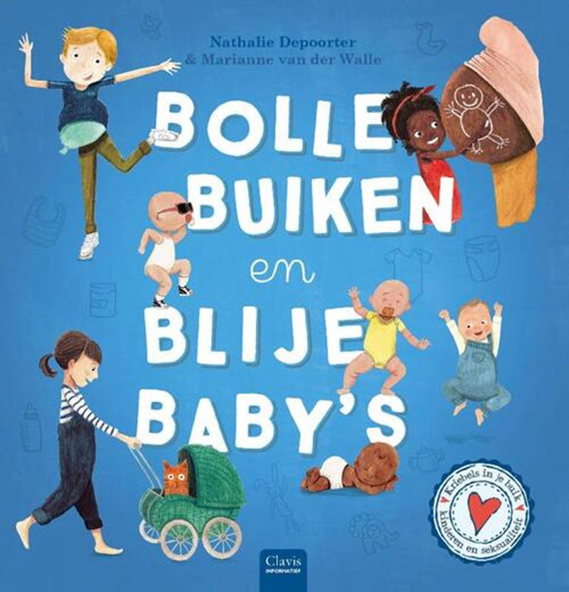 Afbeelding laden in galerijviewer, Bolle buiken en blije baby's. 5+.