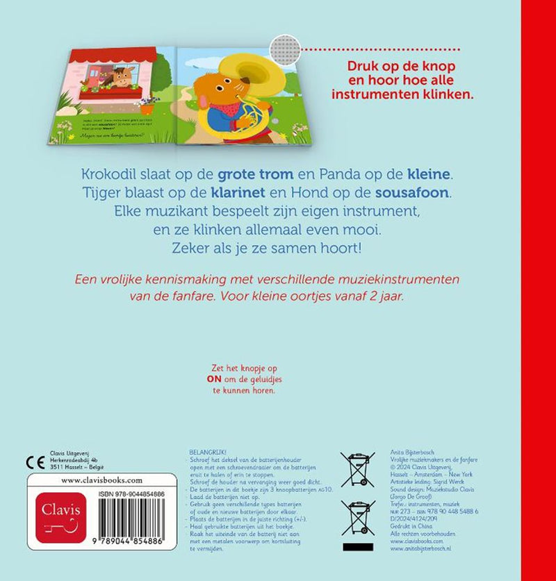 Afbeelding laden in galerijviewer, Vrolijke muziekmakers en de fanfare 2+