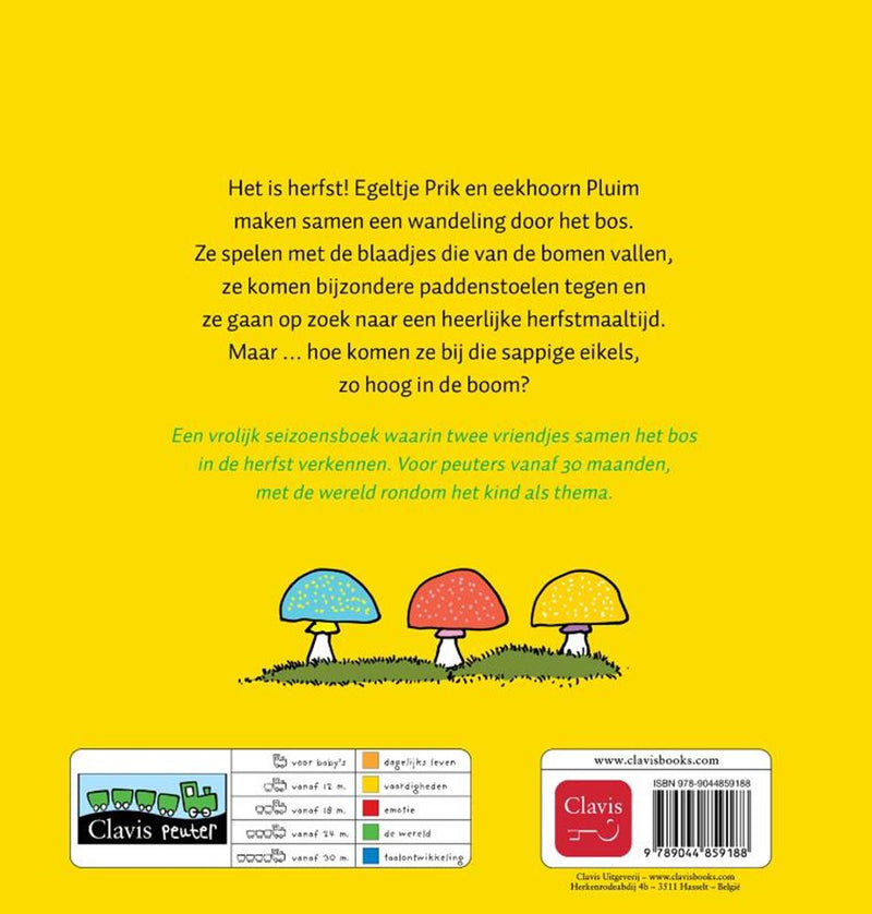 Afbeelding laden in galerijviewer, Kartonboek: het is herfst 2+