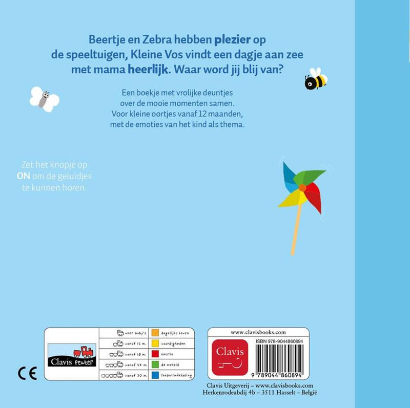 Afbeelding laden in galerijviewer, Geluidenboek: vrolijke deuntjes 1+