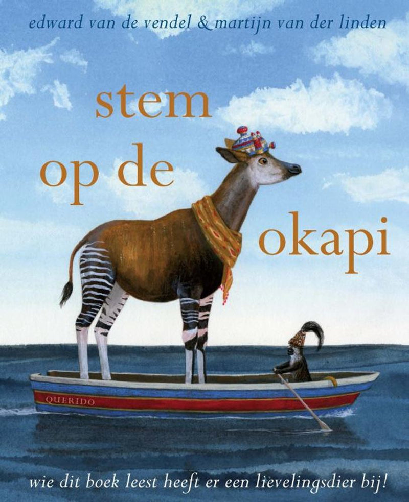 Afbeelding laden in galerijviewer, Stem op de okapi. 8+
