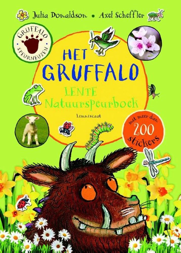 Afbeelding laden in galerijviewer, Centraal boekhuis het gruffalo lente natuurspeurboek. 5+