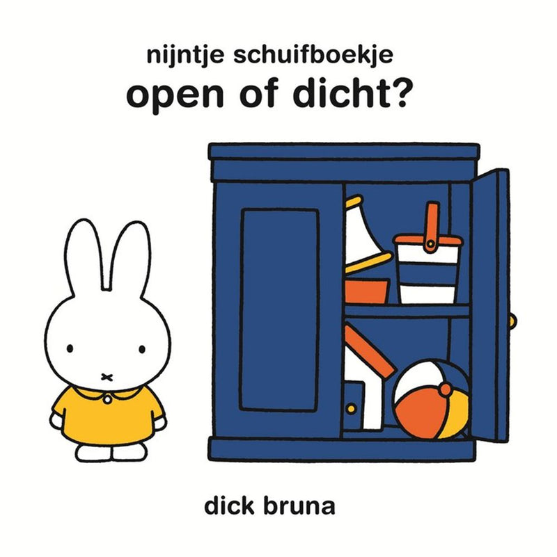 Afbeelding laden in galerijviewer, Nijntje schuif, open of dicht (karton).