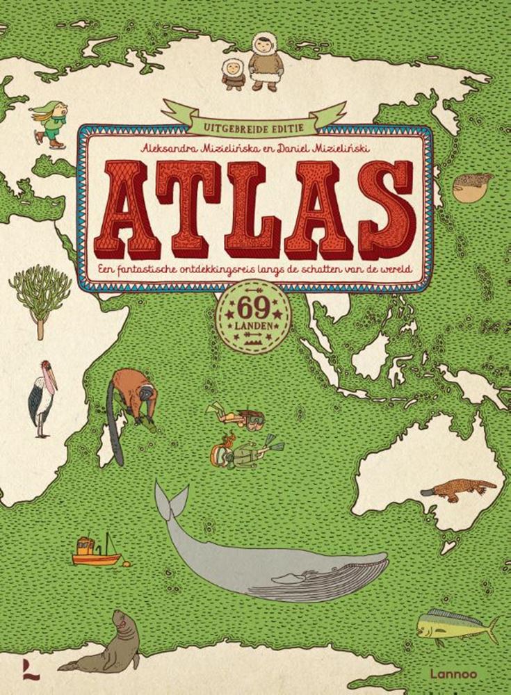 Afbeelding laden in galerijviewer, Atlas - 69 landen. 8+