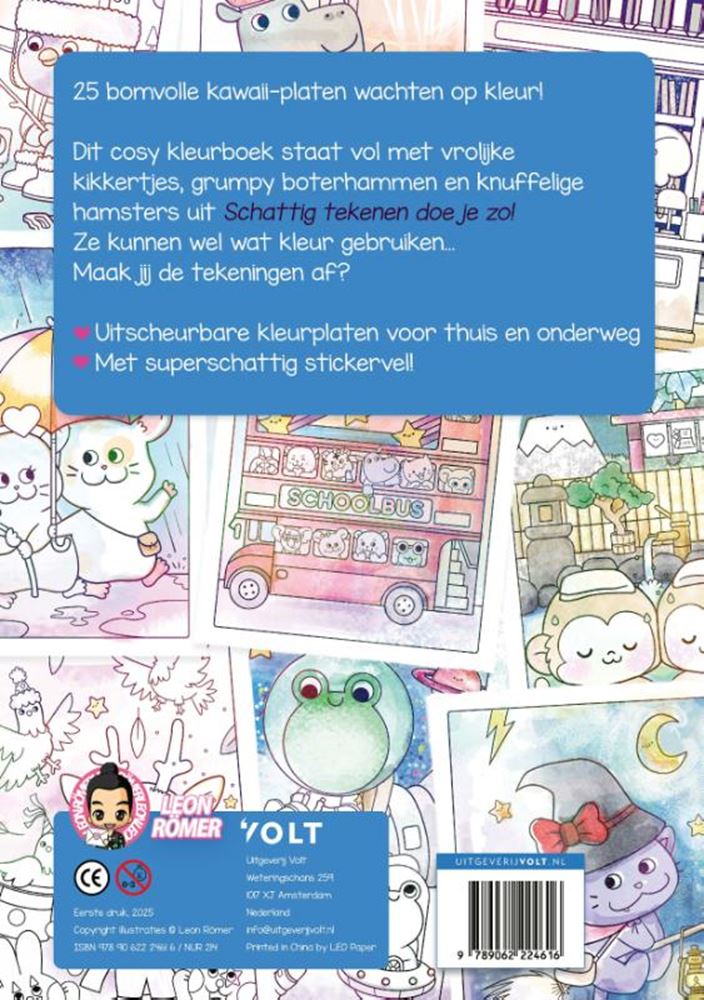 Afbeelding laden in galerijviewer, Kawaii: schattig kleuren. 4+