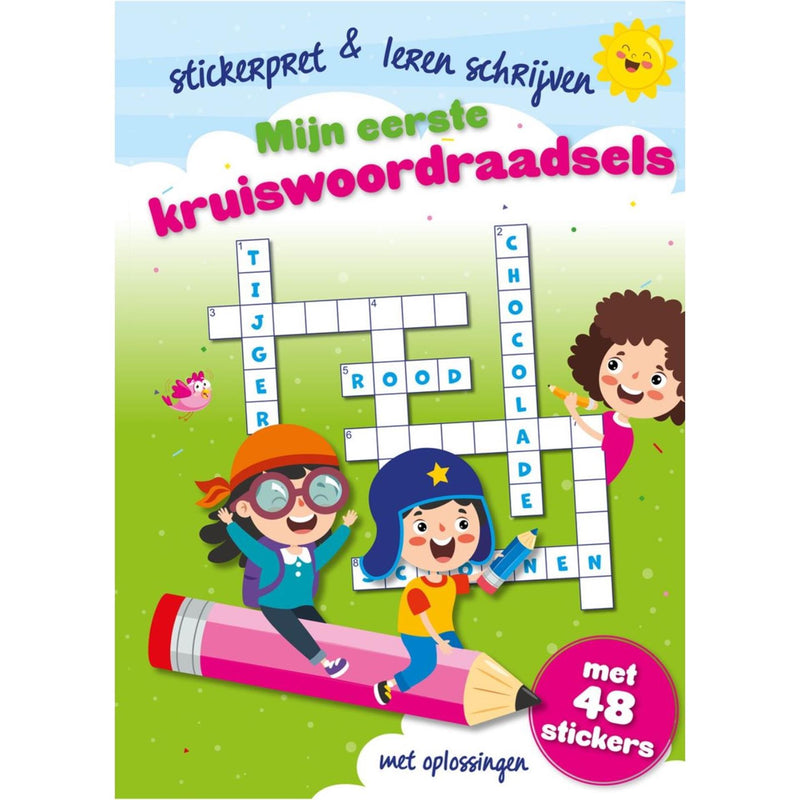Afbeelding laden in galerijviewer, Mijn eerste kruiswoordraadsels (6-10 jaar)