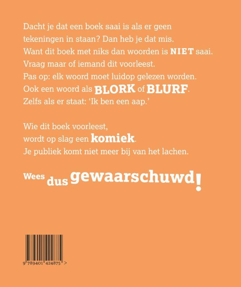 Afbeelding laden in galerijviewer, Het boek zonder tekeningen. 3+
