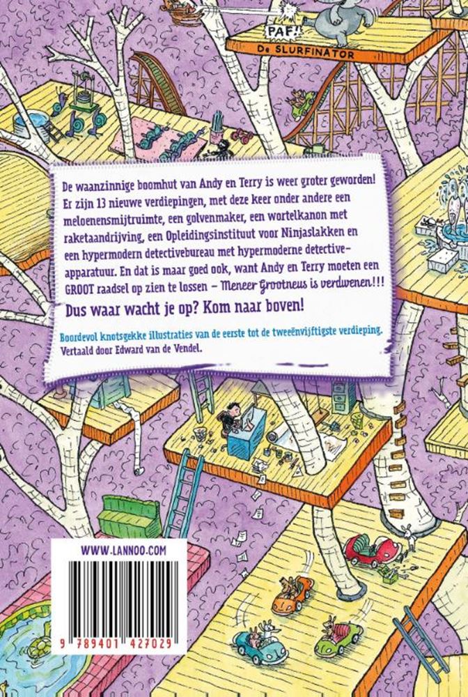Afbeelding laden in galerijviewer, Centraal boekhuis de waanzinnige boomhut van 52 verdiepingen