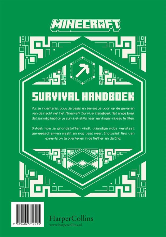 Afbeelding laden in galerijviewer, Minecraft survival handboek 8+