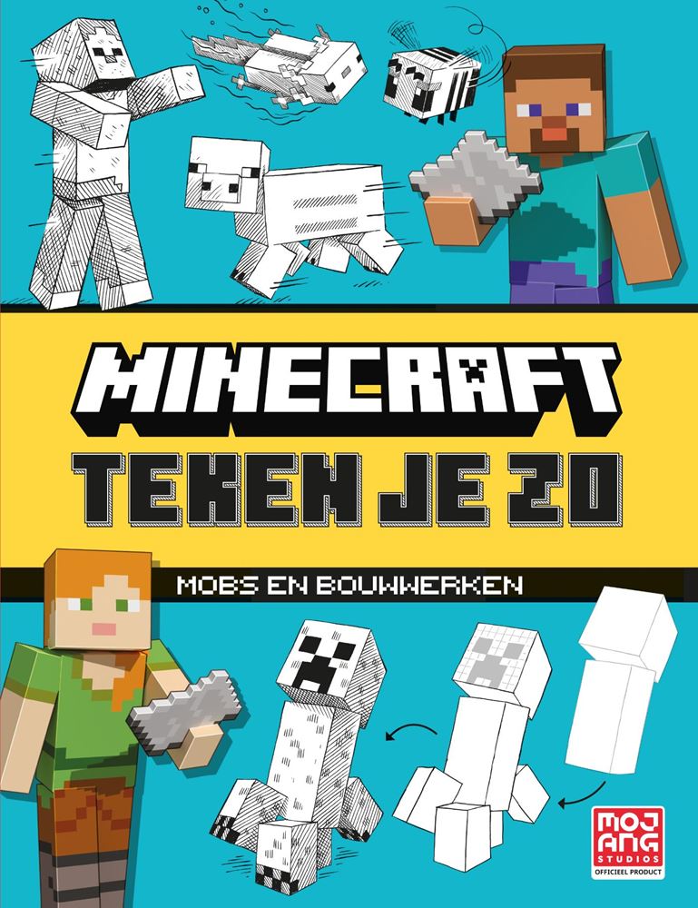 Afbeelding laden in galerijviewer, Minecraft teken je zo 7+