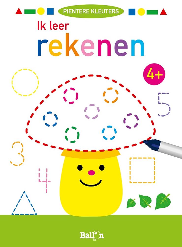 Afbeelding laden in galerijviewer, Standaard uitgeverij ik leer rekenen (wipe and clean) 4+