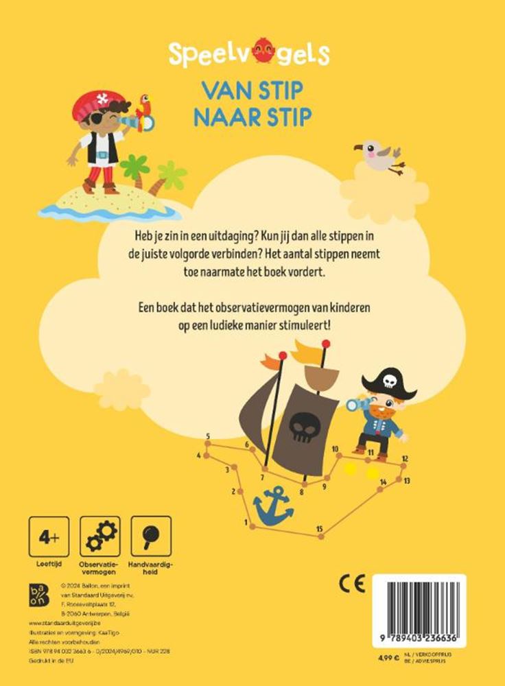 Afbeelding laden in galerijviewer, Van stip naar stip 4+