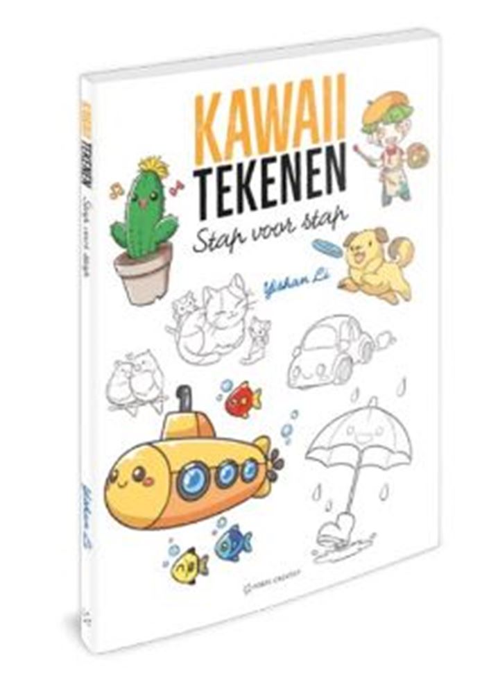 Afbeelding laden in galerijviewer, Kawaii tekenen stap voor stap. 9+