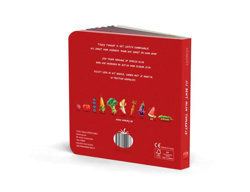 Afbeelding laden in galerijviewer, Kartonboek: jij bent mijn tomaatje. 1+